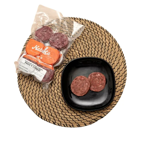 Natuka BARF Gatos Menú Pavo y Conejo 900g