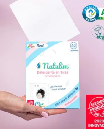 Natulim - Detergente para ropa en tiras (Floral)