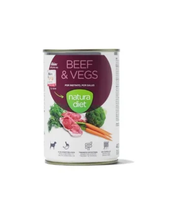 Natura Diet Beef & Vegs Perros Latas