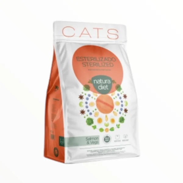 Natura Diet Cats Esterilizado Salmón