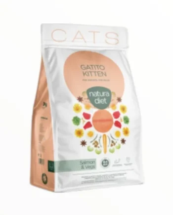 Natura Diet Cats Kitten Salmón
