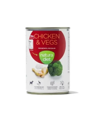 Natura Diet Chicken & Vegs Perros Latas