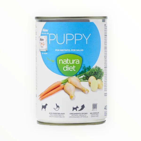 Natura Diet Comida Húmeda Puppy Pollo y Vegetales para Cachorros — Paté