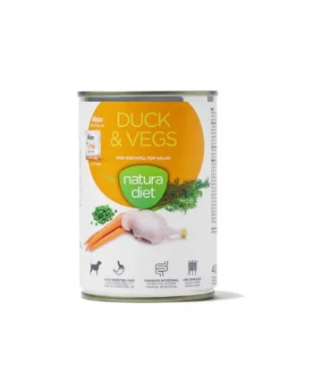 Natura Diet Duck & Vegs Perros Latas