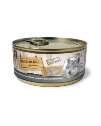 Natural Greatness Conejo Monoproteico Sensitive Perro Latas