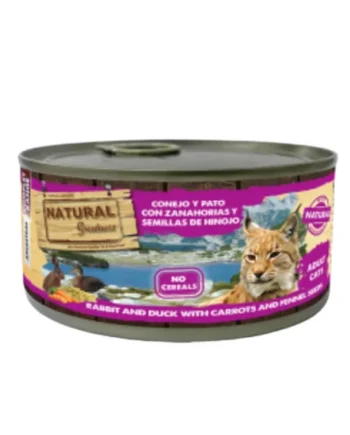 Natural Greatness conejo y pato 185 gr