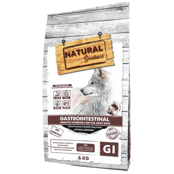 Natural Greatness Gastrointestinal Perros – Dieta Veterinaria Digestiva Sin Cereales