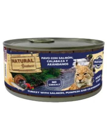 Natural Greatness pavo y salmon 185 gr