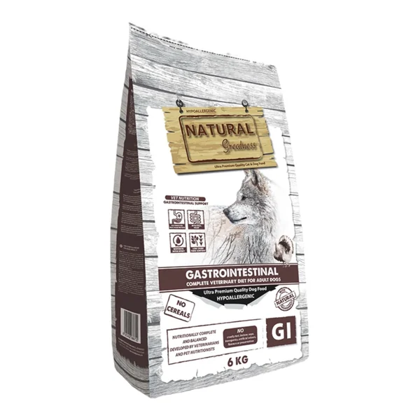 Natural Greatness Perro Dieta veterinaria Gastrointestinal