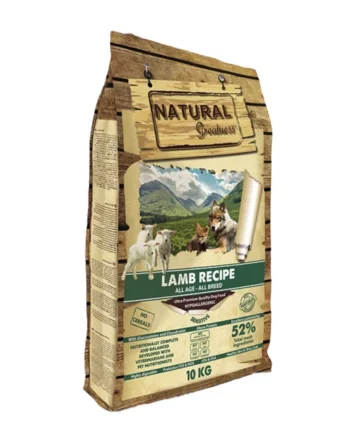 Natural Greatness Perro Receta Cordero todas las edades