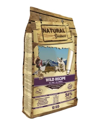 Natural Greatness Perro Receta Salvaje todas las edades