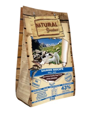 Natural greatness Perro Salmón Mini Adultos