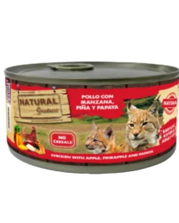 Natural Greatness pollo manzana piña y papaya 185 gr