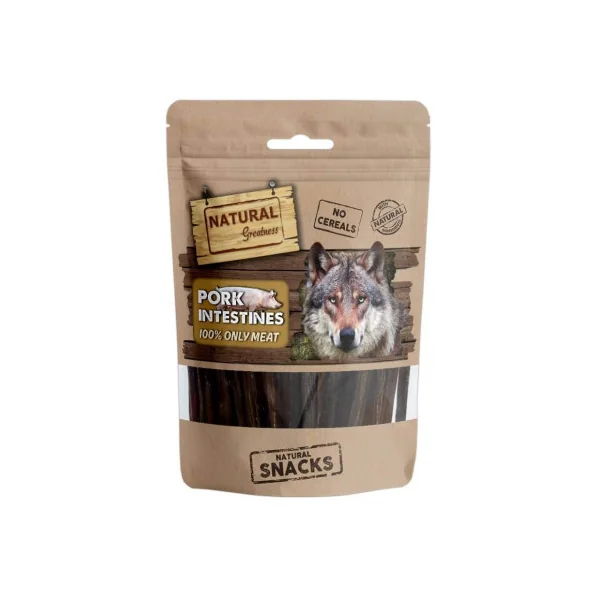 Natural Greatness Snack Intestino de Cerdo para Perros