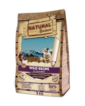 Natural Greatness Wild Recipe – Pienso para Cachorros y Perros Adultos de Razas Medianas y Grandes