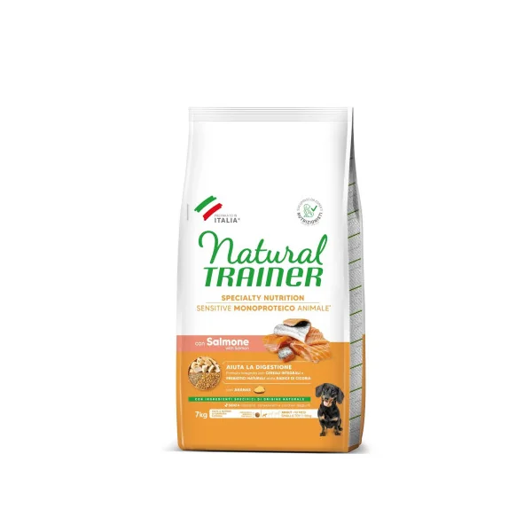 Natural Trainer Mini Adult Salmón Perro