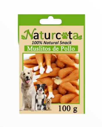Naturcota Muslitos de Calcio con Pollo para Perros — Snack Natural