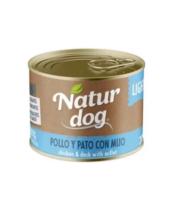 Naturdog Wet Light Pollo, Pato y Mijo