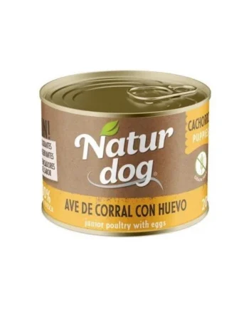 Naturdog Wet Puppy Ave Corral y Huevo