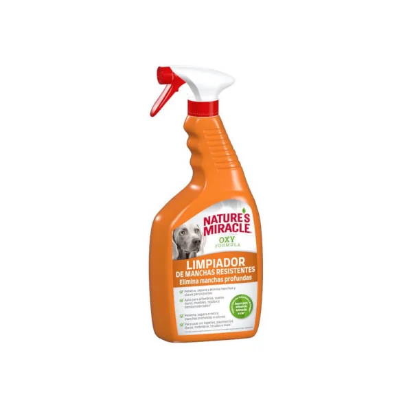 Nature's Miracle Oxy Limpiador de Manchas Resistentes Perros