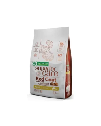 Nature's Protection Adult Red Coat Razas Pequeñas No Grain Salmón