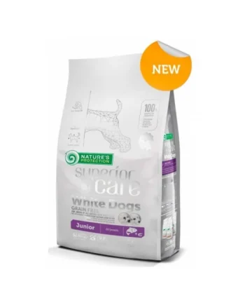 Nature's Protection Junior Grain Free Salmón Pelo Blanco