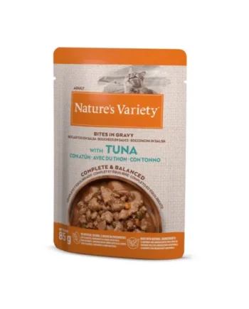 Nature's Variety Bocaditos de Atún en Salsa Gato
