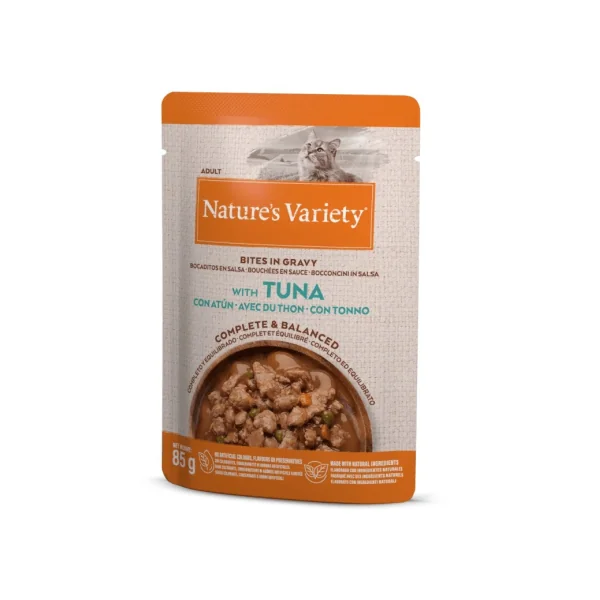 Nature's Variety Bocaditos de Atún en Salsa Gato