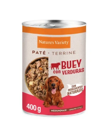 Nature’s Variety Lata Paté Buey Adultos