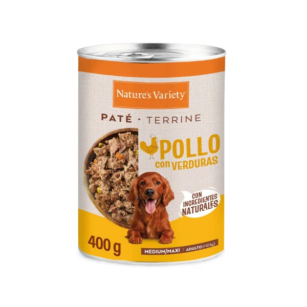 Nature’s Variety Lata Paté Pollo Adultos
