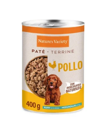 Nature’s Variety Lata Paté Pollo Perros