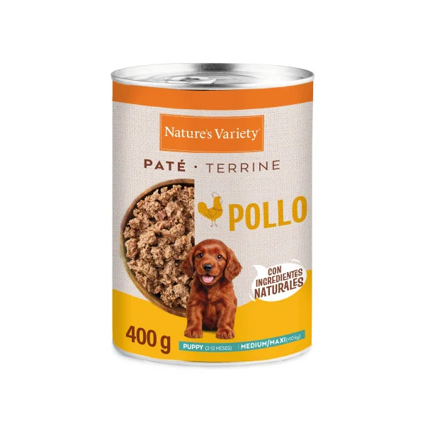 Nature’s Variety Lata Paté Pollo Perros