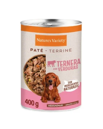 Nature’s Variety Lata Paté Ternera Perros