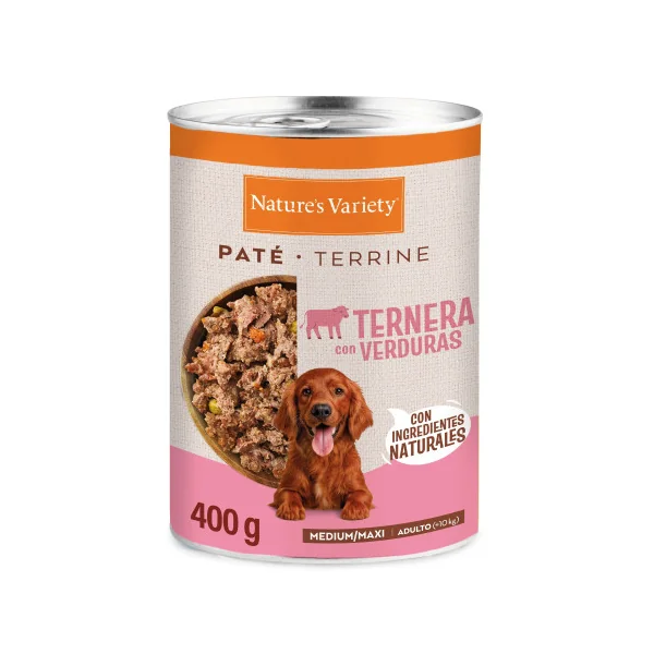 Nature’s Variety Lata Paté Ternera Perros