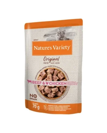 Nature`s Variety Original Adult Buey-Pollo Paté Gatos