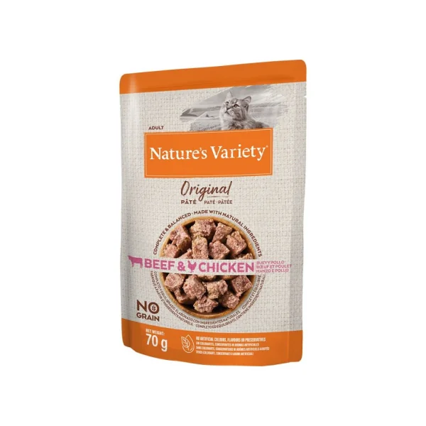 Nature`s Variety Original Adult Buey-Pollo Paté Gatos