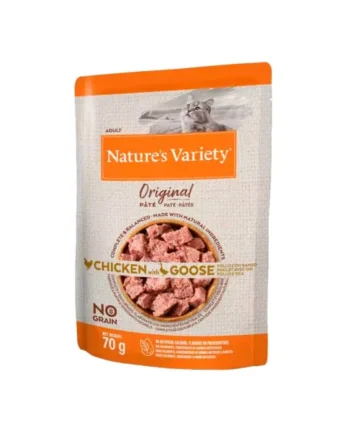 Nature`s Variety Original Adult Pollo-Ganso Paté Gatos