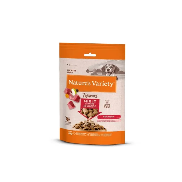 Nature´s Variety Toppers Buey Perros
