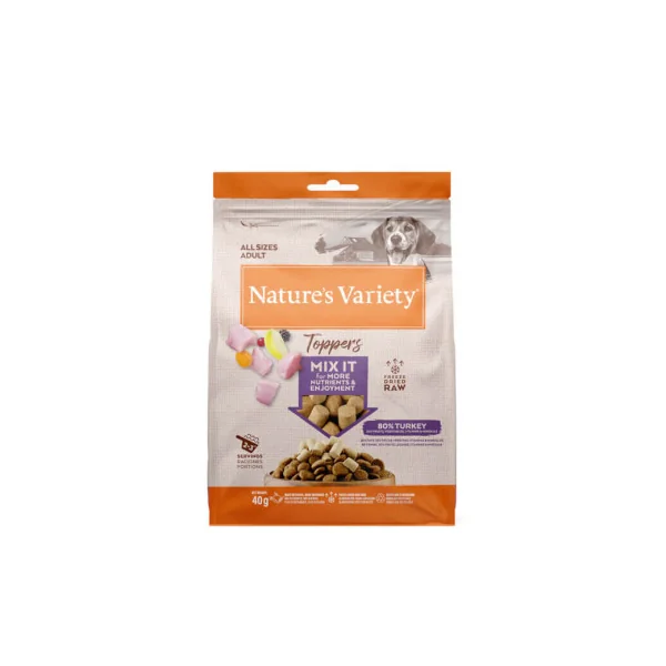 Nature´s Variety Toppers Pavo Perros