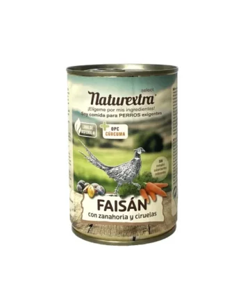 Naturextra Faisán, Zanahoria y Ciruelas