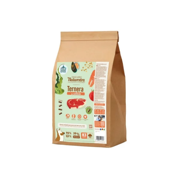 Naturextra Ternera y Salmón Mini Pellet
