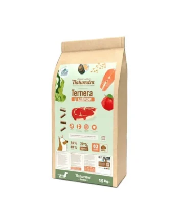 Naturextra Ternera y Salmón Perros
