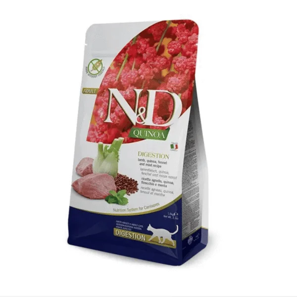 ND Quinoa Digestión CAT CORDERO gatos