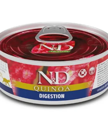 ND Quinoa DIGESTIÓN lata gatos 24x80 g