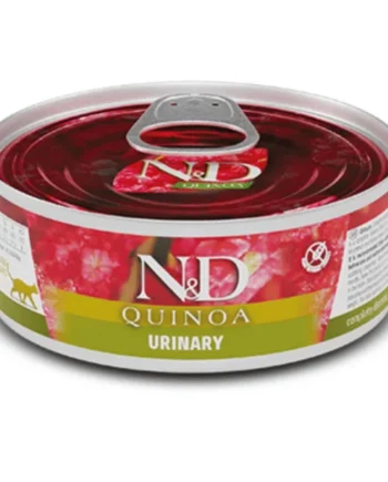 ND Quinoa URINARY lata gatos 24x80 g