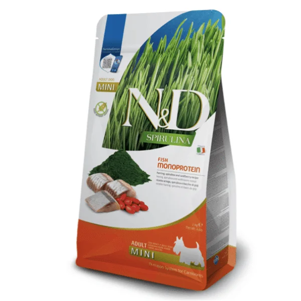 ND Spirulina Dog mini Arenque perros 2 kg