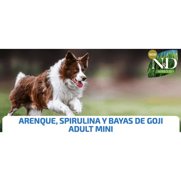 ND Spirulina Dog mini Arenque perros 2 kg