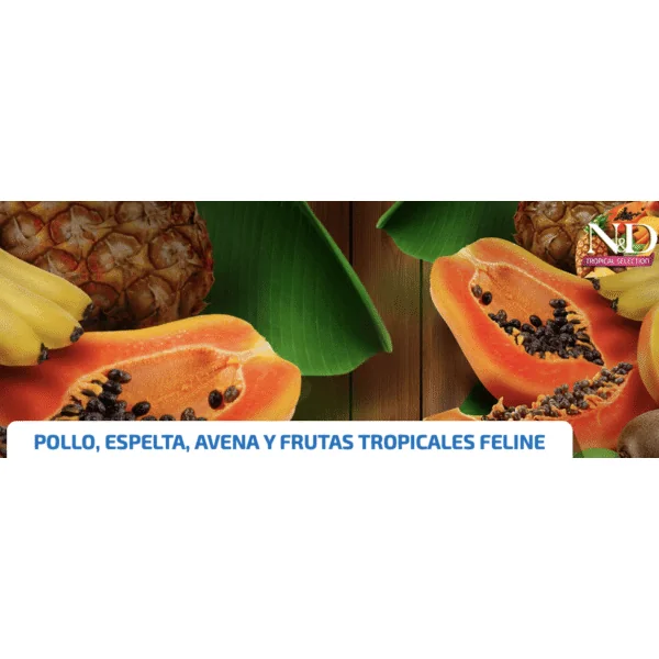 ND TROPICAL cat Pollo gatos adultos
