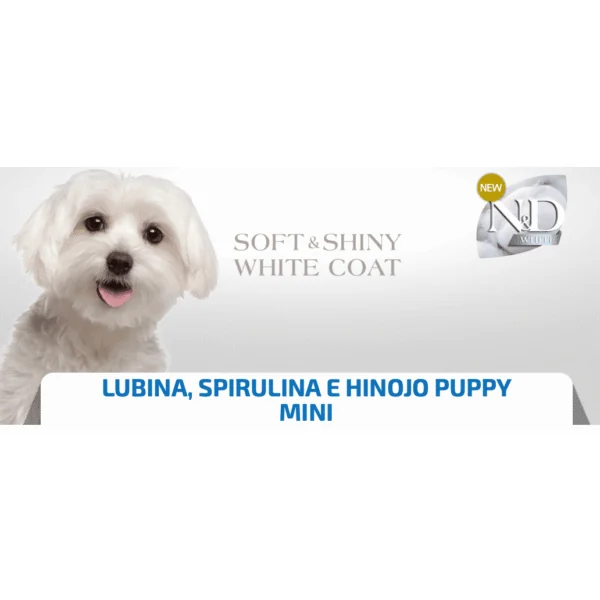Nd White puppy mini LUBINA monoprotéico cachorros 1,5 kg