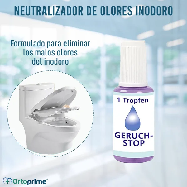Neutralizador de Olores Líquido para Inodoros | Frasco 18 ml